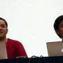 増井雄一郎氏（Appcelerator：左）と吉田悠一氏（デンソーアイティーラボラトリ）