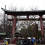 鷲宮神社、2015年の初詣は「グリザイアの果実」が熱かった　箸袋から焼きそば、多幸焼、時刻表まで