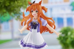 『ウマ娘』制服姿の「マヤノトップガン」がプライズフィギュアに！10月25日より、バンプレストブランドにて新登場 画像