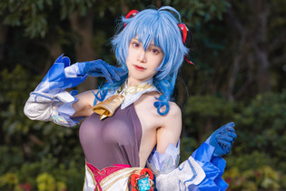 【コスプレ】『原神』甘雨が佇む姿が美しい！人気レイヤー・赤木クロ【写真9枚】 画像