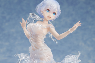 「リゼロ」“まるで本物の水”のようなドレス！透明感あふれる「レム」新作フィギュアが、どこから見ても美しい 画像