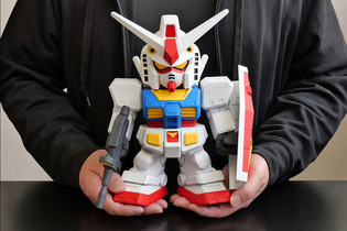 SDガンダム「RX-78-2 ガンダム」と「RX-77-2 ガンキャノン」がビッグサイズに！ソフビフィギュアが本日4日11時より予約受付開始 画像