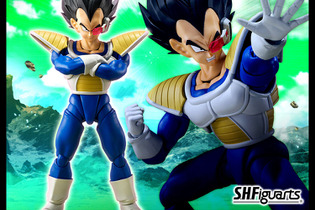 「ドラゴンボールZ」戦闘力24000！“フリーザ編”の「ベジータ」がアクションフィギュアにー3種の表情パーツ、スカウターは着脱可能 画像