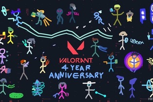 『VALORANT』がリリース4周年！全エージェント“棒人間”バージョンも公開…『Project A』として発表されたタクティカルシューターの足跡を辿る 画像