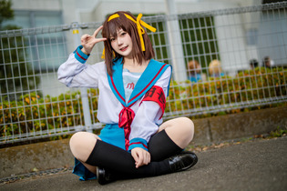 【コスプレ】セーラー服が似合ってる！女子高生が魅せる涼宮ハルヒの再現度に驚き【写真6枚】 画像