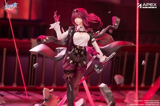 ブラウスのシワにもこだわりを感じる！『崩壊：スターレイル』より「カフカ」フィギュア予約開始―台座には発光ギミックも 画像