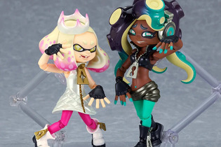 『スプラトゥーン2』より「figma テンタクルズ」が再販！ハイカラニュースでお馴染みの「ソファー」と「ターンテーブル」も付属 画像