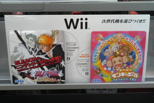 セガのWii『モンキーボール』・『BLEACH』のポップ 画像