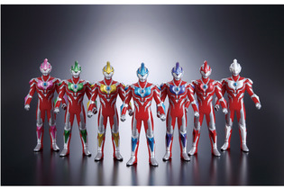 「ウルトラマンギンガ」の7つの技を表したソフビ人形7体セットが商品化 画像