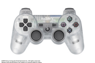 DUALSHOCK 3、単体では初となるスケルトン仕様な新色「クリスタル」を数量限定で発売 画像