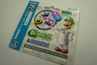 ルイージが白衣姿で登場！ 『Dr.LUIGI ＆ 細菌撲滅』DLカードが発売中 ─ DLに必要な容量は250MB以上 画像