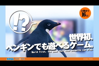 ペンギンでも遊べるゲーム!? 中裕司氏の新作タイトルがTGSで発表に!? 画像