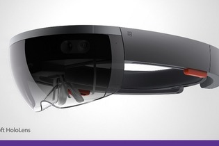 マイクロソフトの新デバイス「HoloLens」発表、ヘッドセット型ホログラムコンピュータ 画像