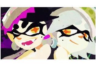 『スプラトゥーン』「シオカラ節」が彩るPV登場…アオリとホタルのキュートなイラストも 画像