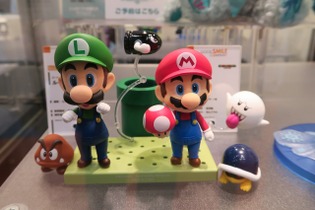 【東京おもちゃショー2015】グッスマブースにはマリオのねんどろいどなどが展示 画像