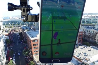 『ポケモンGO』をドローンでプレイ！？空中でポケモンゲットだぜ 画像