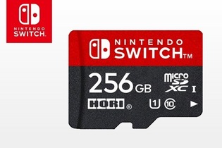 ニンテンドースイッチ向けmicroSDカード（256GB）が5月に発売決定―これまでで最も大容量 画像