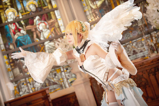 【コスプレ】「FGO」花嫁ネロ、人気レイヤー・Yuki亭が最高のロケーションで魅せる【写真24枚】 画像