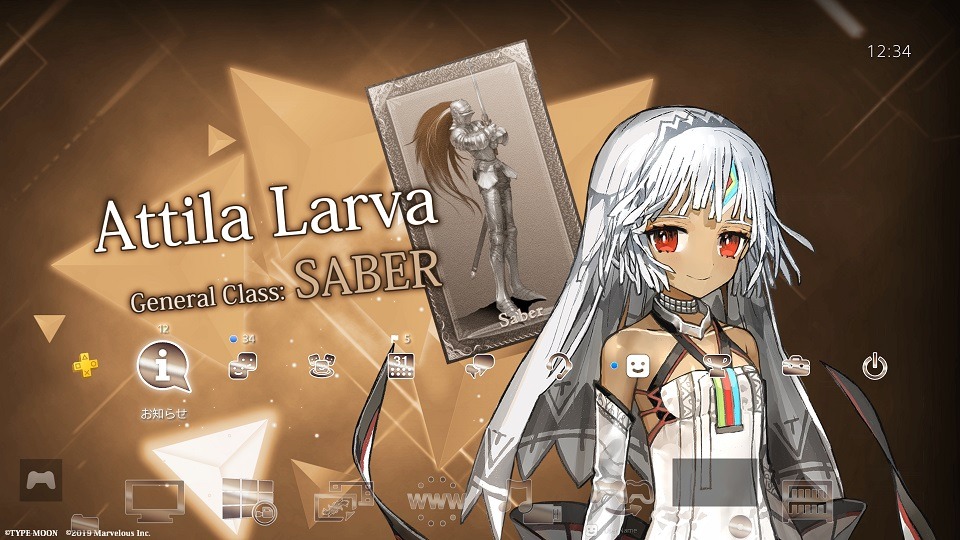 Fate Extella Link アルテラ ラーヴァ デザインのテーマ Psnアバター配信開始 一部には表情変化のギミック搭載 インサイド