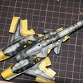 『エースコンバット』プラモデル1/144「ADFX-01」レビュー！LEDでレーザー照射表現が映える