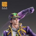 『ジョジョ』第6部の「空条承太郎」が、「超像可動シリーズ」フィギュアに―オラオララッシュを再現できるエフェクトパーツが付属ッ！