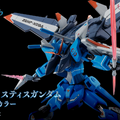 「ジャスティスガンダム」が“リアルタイプカラー”に！本体と連携が可能な「ファトゥム―00」も付属―「ガンダムSEED」企画展の開催を記念して