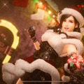 『FF7』クリスマス衣装のティファが可愛い！人気イラストレーター「はんくり」先生がファンアートを投稿