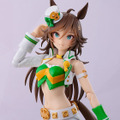 『ウマ娘』勝負服姿の「ミスターシービー」がアクションフィギュアに！“コメくいてー顔”など豊富な表情パーツが付属