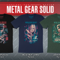 『メタルギア』歴代の主人公が鮮やかに描かれる！オフィシャルコラボTシャツのスネークや雷電が痺れるカッコ良さ