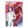 「ジークアクス」クリアビジュアルポスターが、ガシャポンにて3月第4週発売！マチュや赤いガンダム、“緑のおじさん”など全12種