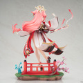 巫女服から覗くすべすべ太もも！『原神』より「八重神子」1/7スケールフィギュアが予約受付中―蠱惑的な表情もグッとくる