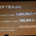 Unityの利用者は100万人を突破