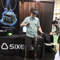 VRゴーグルを使ったゲームが多数出展