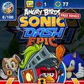 ソニックとAngry Birdsがコラボ！アプリ『Sonic Dash』にヤツらが登場