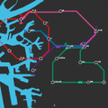 “地下鉄網を最適化し続ける”線路敷設ゲーム『Mini Metro』配信開始 ― 最初は3駅から開始するも、次第に利用者が増加し…