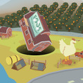 穴があらゆる物を飲み込んでいく物理パズル『DONUT COUNTY』配信開始！