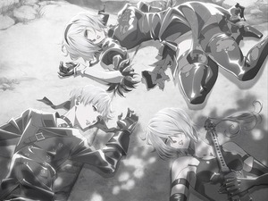 夏アニメ「NieR:Automata Ver1.1a」第2クール、7月5日放送スタート！2B、9S、A2ら集結のキービジュアル到着 画像