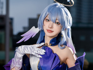 【コスプレ】銀河の歌姫『崩スタ』ロビンの美女レイヤー！調和の旋律を奏でる優雅な振る舞いに心奪われる【写真10枚】 画像