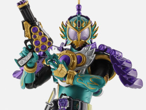 龍・砲・ハッハッハッ！「仮面ライダー龍玄」ブドウアームズがこだわり造形で“S.H.Figuarts”に出陣―ハンドガンも構えられる 画像