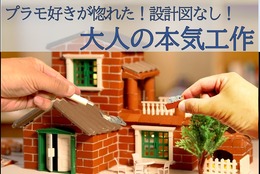 レンガクラフト「Redo Architect」が予約受付中!ばらして再度組み立て可能、設計図なしの本格アイテム