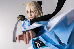 沖田総司『Fate/Grand Order』/ゆう(Twitter:@yu_know_what)、撮影:乃木章【SONY】