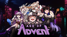 ホロライブ二次創作ブランド「holo Indie」に『Age of Advent』が合流！“Advent”の5人がタクシーで走り回る新ゲーム追加へ