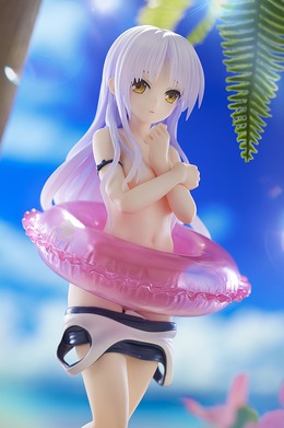 スク水を大胆に着こなす！？「Angel Beats!」天使こと「立華かなで」フィギュアがインパクト抜群―さすがに照れたような上目遣いに