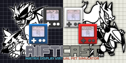 PC上に懐かしのLCD携帯ゲームを置こう!LCDバーチャルモンスター育成SLG『リフトキャスト』PC向けに無料配信開始