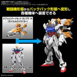 「ガンダムSEED  MSV」より「ガンバレルストライカー」がガンプラ化！既存商品と組み合わせて「ガンバレルストライクガンダム」も再現可能