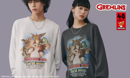 映画「グレムリン」公開40周年にあわせて、秋冬アパレルが新登場!ギズモを精密に刺繍したスウェットやトレーナーなど性別を問わないデザイン