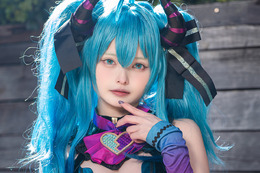 初音ミク(ヴィランVer.)/すずら(X:@suzuran_ro)