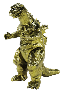 「ゴジラ」怪獣たちが金属のように輝く!特殊な塗料でメッキペイントされた“昭和レトロ”なソフビフィギュア全5種が順次予約開始