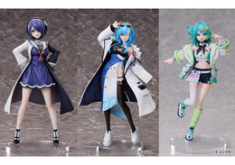 あおぎり高校の「音霊魂子」「春雨麗女」「ぷわぷわぽぷら」が1/7スケールでフィギュアに!4月下旬から順次プライズ展開