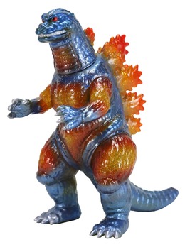 ラメを贅沢に使用して灼熱を表現!「バーニングゴジラ」数量限定ソフビフィギュアが、TOHOシネマズ新宿オープン10周年記念として4月17日発売